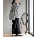 ネル起毛ＢＡＣＫティアードブラウス | rps | 詳細画像5 