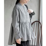 ネル起毛ＢＡＣＫティアードブラウス | rps | 詳細画像9 