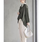 ＢＡＣＫプリーツ裾タックブラウス | rps | 詳細画像19 