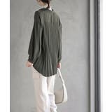 ＢＡＣＫプリーツ裾タックブラウス | rps | 詳細画像20 