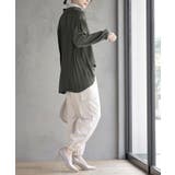 ＢＡＣＫプリーツ裾タックブラウス | rps | 詳細画像21 