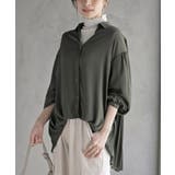 ＢＡＣＫプリーツ裾タックブラウス | rps | 詳細画像22 