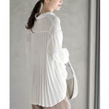 ＢＡＣＫプリーツ裾タックブラウス | rps | 詳細画像9 