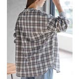 リブ使いバンドカラーチェックシャツ | rps | 詳細画像15