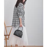 リブ使いバンドカラーチェックシャツ | rps | 詳細画像5