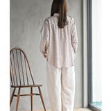 細ドビーランダムドットブラウス | rps | 詳細画像12 