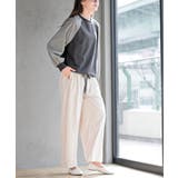 異素材切替裾ドロストミニ裏毛プルオーバー | rps | 詳細画像13