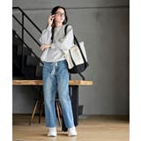 異素材切替裾ドロストミニ裏毛プルオーバー | rps | 詳細画像2