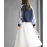 異素材切替裾ドロストミニ裏毛プルオーバー | rps | 詳細画像21