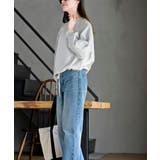 異素材切替裾ドロストミニ裏毛プルオーバー | rps | 詳細画像3