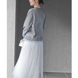 配色レイヤード風ニットカーディガン | rps | 詳細画像11 