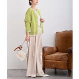 配色レイヤード風ニットカーディガン | rps | 詳細画像21 