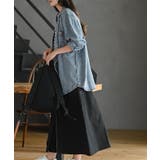 リヨセルデニムオーバーサイズシャツ | rps | 詳細画像13 