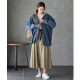 カットフード付きリヨセルデニムシャツ | rps | 詳細画像2 