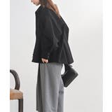 カットフェイクウールウエストタックコート | rps | 詳細画像11