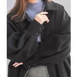 カットフェイクウールウエストタックコート | rps | 詳細画像14