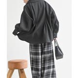 カットフェイクウールウエストタックコート | rps | 詳細画像4