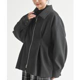 カットフェイクウールウエストタックコート | rps | 詳細画像7