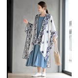 ウエスト切替７分袖デニムギャザーワンピース | rps | 詳細画像20 