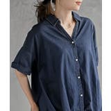 ＢＡＣＫレースアップ 裾タックブラウス | rps | 詳細画像14 