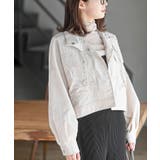 アイボリー | スタンドショートナイロンジャケット | rps