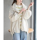 アイボリー | スタンドカラーナイロンコート | rps