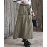 カーキ | フロントＺＩＰカーゴスカート | rps