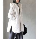 アイボリー | ウェーブキルトBIGフードコート | rps