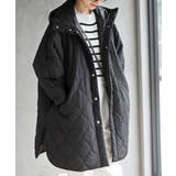 ブラック | ウェーブキルトBIGフードコート | rps