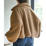 コクーンスリーブWZIPショートコート | rps | 詳細画像33