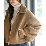 モカ | コクーンスリーブWZIPショートコート | rps