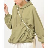 イエロー | カットジョーゼットBIGシルエットパーカー | rps