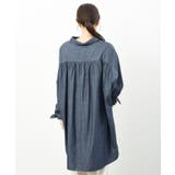 リボン袖デニムシャツチュニック | rps | 詳細画像19