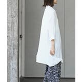 ７分袖スキッパーシャツワンピース | rps | 詳細画像14 