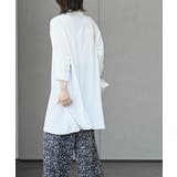 ７分袖スキッパーシャツワンピース | rps | 詳細画像15 