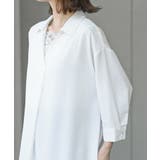 ７分袖スキッパーシャツワンピース | rps | 詳細画像18 