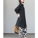 ７分袖スキッパーシャツワンピース | rps | 詳細画像26 