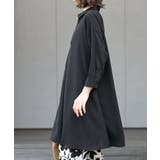 ７分袖スキッパーシャツワンピース | rps | 詳細画像30 