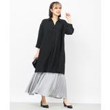 ７分袖スキッパーシャツワンピース | rps | 詳細画像32 