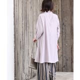 ７分袖スキッパーシャツワンピース | rps | 詳細画像36 