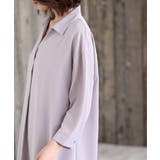 ７分袖スキッパーシャツワンピース | rps | 詳細画像39 