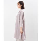 ７分袖スキッパーシャツワンピース | rps | 詳細画像43 