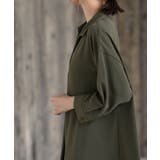 ７分袖スキッパーシャツワンピース | rps | 詳細画像9 