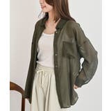 カーキ | エステルガーゼシアーシャツ | rps