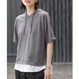 フェイクレイヤードカットパーカー | rps | 詳細画像1 