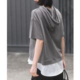 フェイクレイヤードカットパーカー | rps | 詳細画像8 