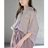 グレージュ | 半袖ビッグシャツ | rps