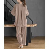 スキッパーブラウスｘイージーパンツセットアップ | rps | 詳細画像12 