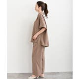 スキッパーブラウスｘイージーパンツセットアップ | rps | 詳細画像18 