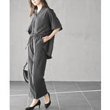 スキッパーブラウスｘイージーパンツセットアップ | rps | 詳細画像3 